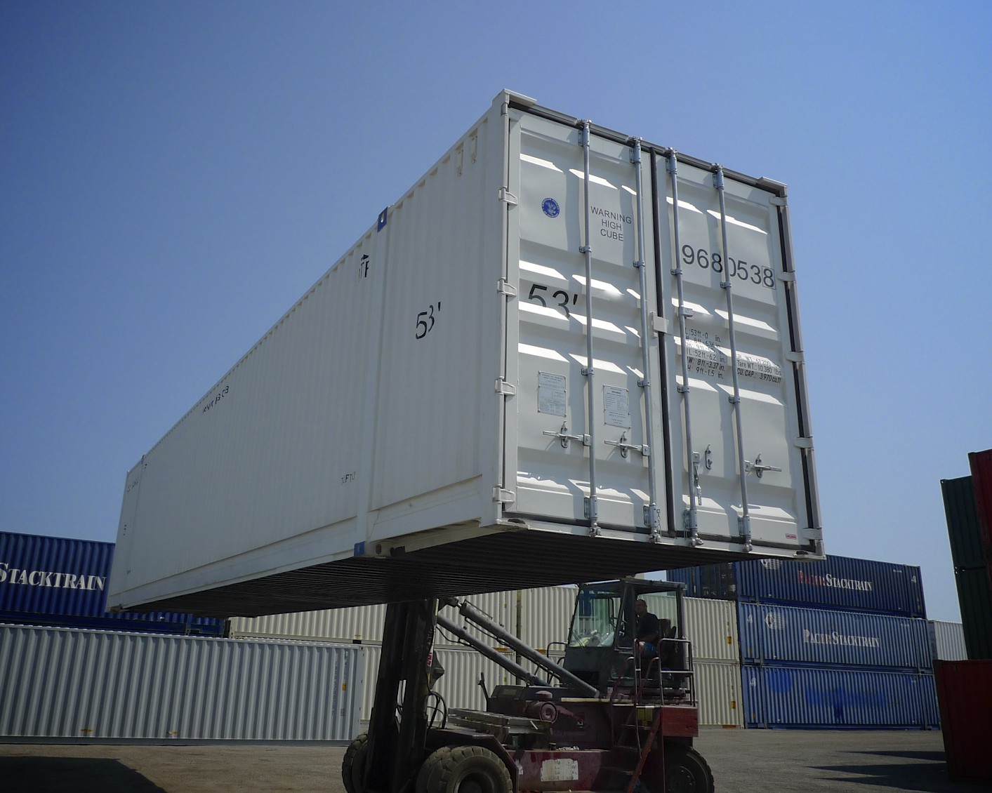 53’ x 9’ 6 1/2” x 102” Wide Dry Freight Container