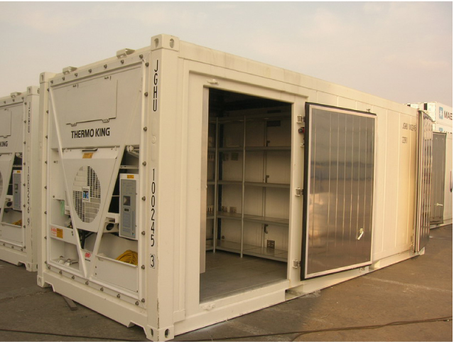 20’ x 8’6” Refrigerated ISO Container with Compartments
