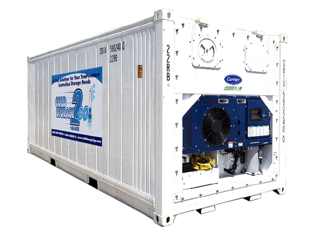 20’ x 8’6” Refrigerated ISO Container