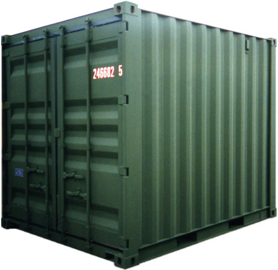 10’ x 8’6” Bicon Dry Freight ISO with Cargo Doors Both Ends