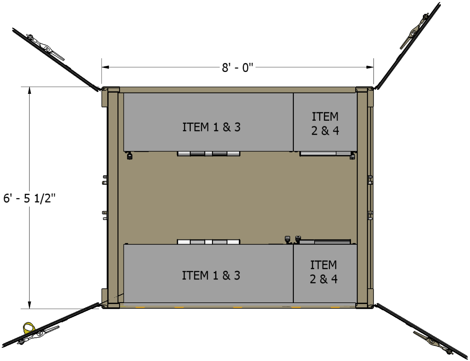 Tricon Shipping Container Tricon Container Dimensions